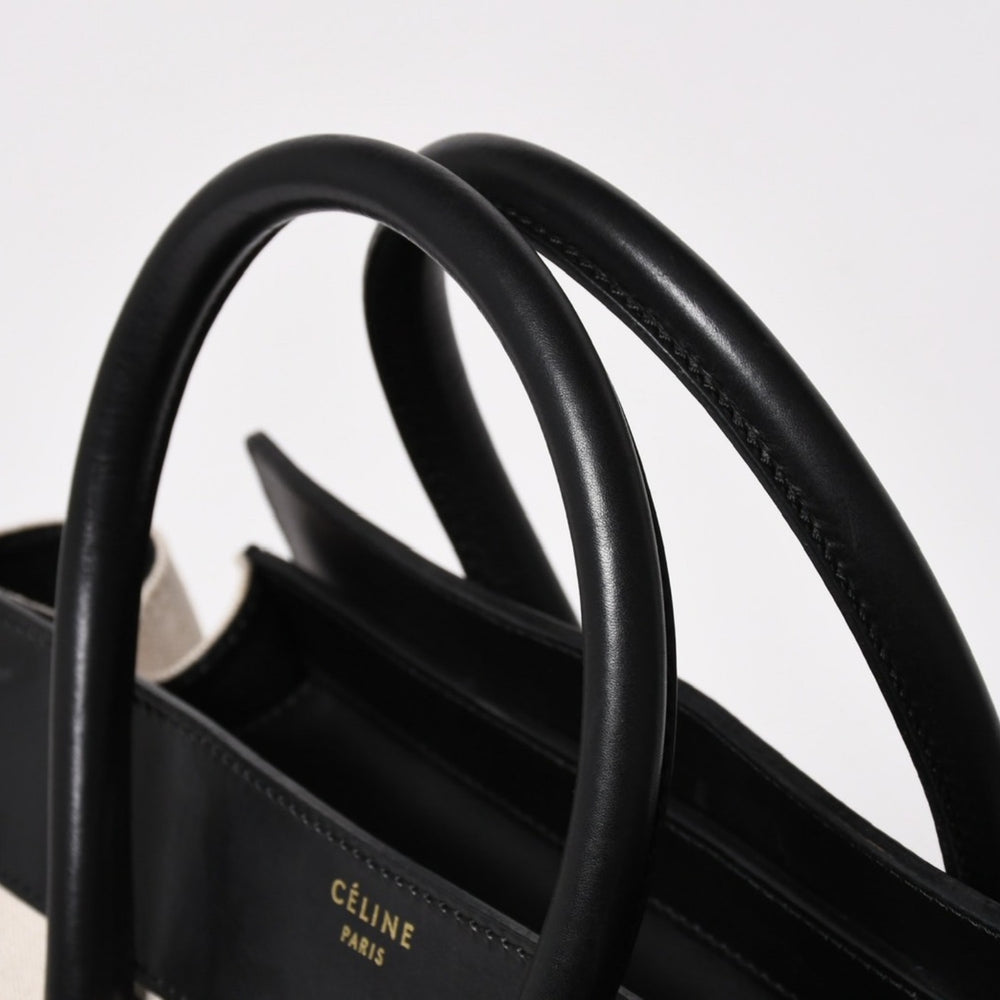 極美品 CELINE セリーヌ Luggage Medium Shopper Handbag ラゲージ ミディアムショッパー ハンドバッグ フィービー期 中古 4a003453