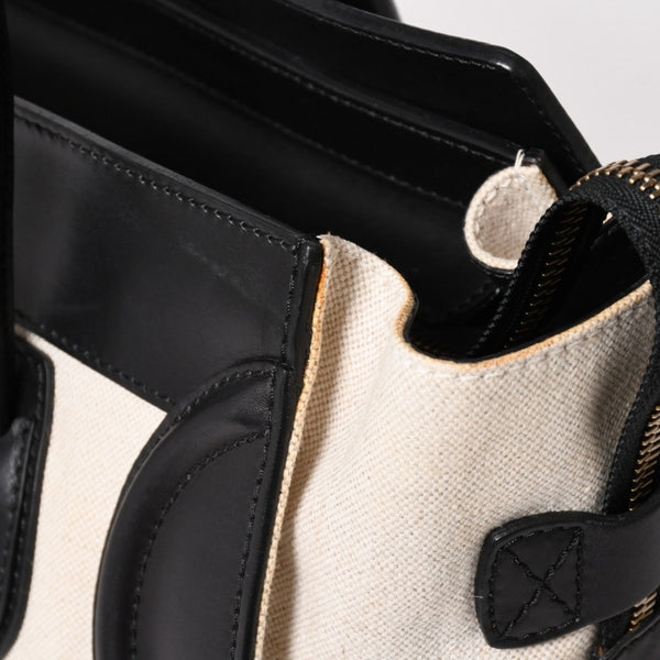 Very Good Condition CELINE Luggage Medium Shopper Handbag Luggage Medium Shopper Handbag Phoebe Period Used 4a003453