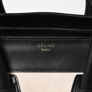 Very Good Condition CELINE Luggage Medium Shopper Handbag Luggage Medium Shopper Handbag Phoebe Period Used 4a003453