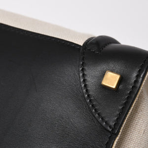 Very Good Condition CELINE Luggage Medium Shopper Handbag Luggage Medium Shopper Handbag Phoebe Period Used 4a003453