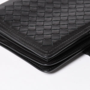 BOTTEGA VENETA ボッテガヴェネタ イントレチャート ショルダーバッグ チェーンショルダーバッグ WS13615 ブラック 美品 中古 4a003455