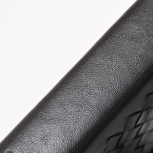 BOTTEGA VENETA ボッテガヴェネタ イントレチャート ショルダーバッグ チェーンショルダーバッグ WS13615 ブラック 美品 中古 4a003455