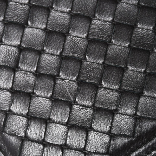 BOTTEGA VENETA ボッテガヴェネタ イントレチャート ショルダーバッグ チェーンショルダーバッグ WS13615 ブラック 美品 中古 4a003455