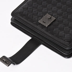 BOTTEGA VENETA ボッテガヴェネタ イントレチャート ショルダーバッグ チェーンショルダーバッグ WS13615 ブラック 美品 中古 4a003455
