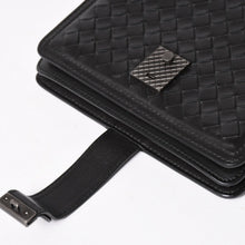 画像をギャラリービューアに読み込む, BOTTEGA VENETA ボッテガヴェネタ イントレチャート ショルダーバッグ チェーンショルダーバッグ WS13615 ブラック 美品 中古 4a003455