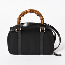 画像をギャラリービューアに読み込む, GUCCI グッチ ショルダーバッグ ハンドバッグ ミニハンドバッグ 2WAY バンブー シルバー金具 美品 中古 4a004685