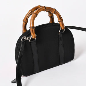 GUCCI グッチ ショルダーバッグ ハンドバッグ ミニハンドバッグ 2WAY バンブー シルバー金具 美品 中古 4a004685