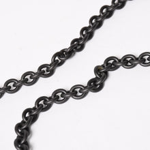 画像をギャラリービューアに読み込む, BOTTEGA VENETA ボッテガヴェネタ イントレチャート ショルダーバッグ チェーンショルダーバッグ WS13615 ブラック 美品 中古 4a003455
