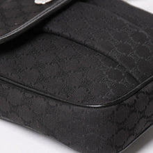 画像をギャラリービューアに読み込む, 極美品 CELINE セリーヌ ショルダーバッグ CE00/23 Shoulder Bag マカダム Macadam ブラック Black シルバー金具 中古 4a004974