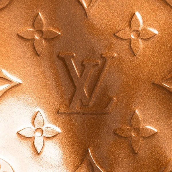 LOUIS VUITTON ルイヴィトン モノグラムヴェルニ トンプソンストリート ショルダーバッグ M91124 ブロンズ ブラウン エナメル GA0040 ゴールド金具 良品 中古 4a003474