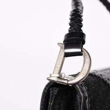 Load image into Gallery viewer, 極美品 Christian Dior クリスチャンディオール ジャガード トロッター柄ワンショルダーバッグ 02-MA-0024 コットンキャンバス レザー 中古 4a003557