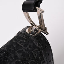 Load image into Gallery viewer, 極美品 Christian Dior クリスチャンディオール ジャガード トロッター柄ワンショルダーバッグ 02-MA-0024 コットンキャンバス レザー 中古 4a003557