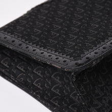 Load image into Gallery viewer, 極美品 Christian Dior クリスチャンディオール ジャガード トロッター柄ワンショルダーバッグ 02-MA-0024 コットンキャンバス レザー 中古 4a003557