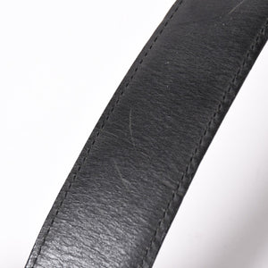 CHROME HEARTS Celtic Center Bar Belt Silver 925 Leather Size 32 Good Condition Used 4a003578