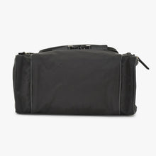 画像をギャラリービューアに読み込む, PRADA プラダ Re-Nylon トラベルバッグ キャリーオンバッグ WS28536 ポーチ ナイロン サフィアーノレザー トライアングルロゴ ブラック 2way 美品 中古 4a003486