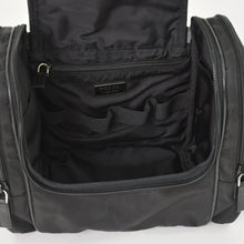 画像をギャラリービューアに読み込む, PRADA プラダ Re-Nylon トラベルバッグ キャリーオンバッグ WS28536 ポーチ ナイロン サフィアーノレザー トライアングルロゴ ブラック 2way 美品 中古 4a003486