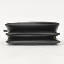 画像をギャラリービューアに読み込む, CELINE セリーヌ トリオショルダーバッグ Shoulder Bag W CU 3109 ブラック Black レザー Leather 美品 中古 4a002910