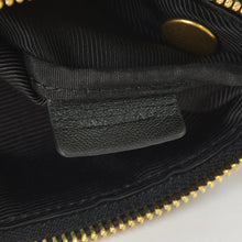 画像をギャラリービューアに読み込む, CELINE セリーヌ トリオショルダーバッグ Shoulder Bag W CU 3109 ブラック Black レザー Leather 美品 中古 4a002910