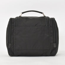 画像をギャラリービューアに読み込む, PRADA プラダ Re-Nylon トラベルバッグ キャリーオンバッグ WS28536 ポーチ ナイロン サフィアーノレザー トライアングルロゴ ブラック 2way 美品 中古 4a003486