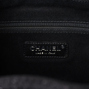 極美品 CHANEL シャネル Deauville ドーヴィル チェーンワンショルダーバッグ A57536 28番台 ココマーク ツイード 巾着型 中古 4a003491