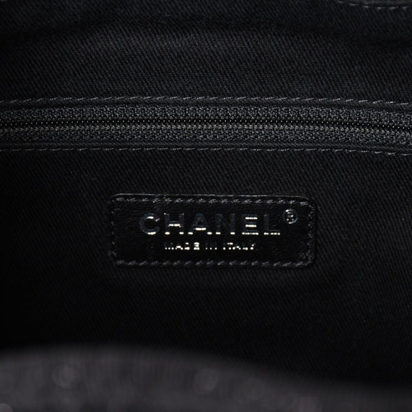 極美品 CHANEL シャネル Deauville ドーヴィル チェーンワンショルダーバッグ A57536 28番台 ココマーク ツイード 巾着型 中古 4a003491