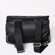 Load image into Gallery viewer, 極美品 CHANEL シャネル スポーツライン ココマーク リュック バックパック チェーン 10番台 A29851 ナイロン ブラック シルバー金具 中古 4a003530