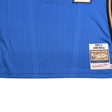 画像をギャラリービューアに読み込む, 新品同様品 Mitchell&amp;Ness ミッチェルアンドネス ワシントンウィザーズ ジョンウォール 2010-11 オーセンティックユニフォーム サイズL ブルー ホワイト 中古 4a002293