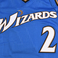 画像をギャラリービューアに読み込む, 新品同様品 Mitchell&amp;Ness ミッチェルアンドネス ワシントンウィザーズ ジョンウォール 2010-11 オーセンティックユニフォーム サイズL ブルー ホワイト 中古 4a002293