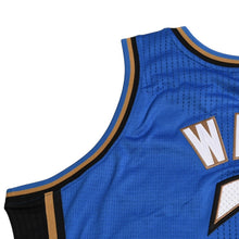 画像をギャラリービューアに読み込む, 新品同様品 Mitchell&amp;Ness ミッチェルアンドネス ワシントンウィザーズ ジョンウォール 2010-11 オーセンティックユニフォーム サイズL ブルー ホワイト 中古 4a002293