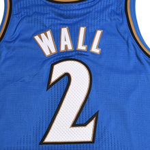 画像をギャラリービューアに読み込む, 新品同様品 Mitchell&amp;Ness ミッチェルアンドネス ワシントンウィザーズ ジョンウォール 2010-11 オーセンティックユニフォーム サイズL ブルー ホワイト 中古 4a002293