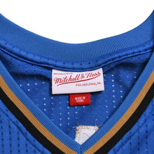 画像をギャラリービューアに読み込む, 新品同様品 Mitchell&amp;Ness ミッチェルアンドネス ワシントンウィザーズ ジョンウォール 2010-11 オーセンティックユニフォーム サイズL ブルー ホワイト 中古 4a002293