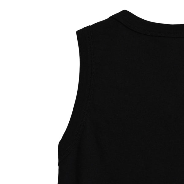 CHROME HEARTS Tank Top CH Plus Scroll Label Cemetery Cross White M Size Good Condition Used 4a003445