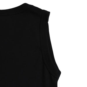 CHROME HEARTS Tank Top CH Plus Scroll Label Cemetery Cross White M Size Good Condition Used 4a003445