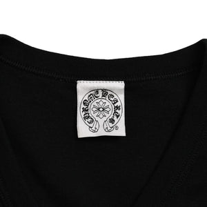 CHROME HEARTS Tank Top CH Plus Scroll Label Cemetery Cross White M Size Good Condition Used 4a003445