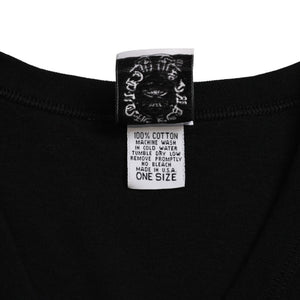 CHROME HEARTS Tank Top CH Plus Scroll Label Cemetery Cross White M Size Good Condition Used 4a003445