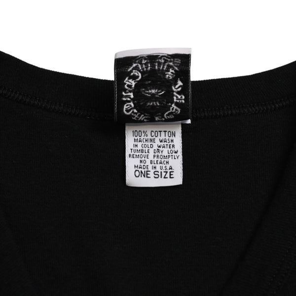 CHROME HEARTS Tank Top CH Plus Scroll Label Cemetery Cross White M Size Good Condition Used 4a003445
