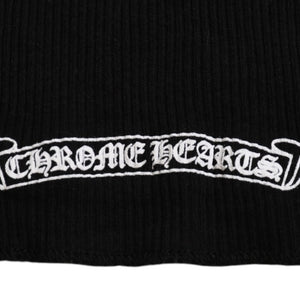 CHROME HEARTS クロムハーツ タンクトップ ノースリーブ サイズL CHクロス オールドイングリッシュロゴ ブラック 新型 美品 中古 4a003569