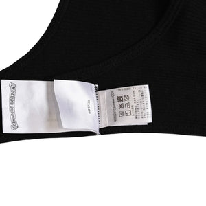 CHROME HEARTS クロムハーツ タンクトップ ノースリーブ サイズL CHクロス オールドイングリッシュロゴ ブラック 新型 美品 中古 4a003569