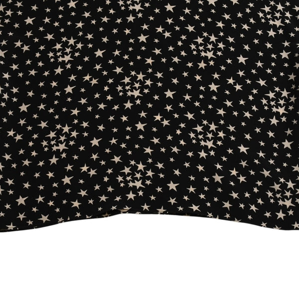 極美品 SAINT LAURENT PARIS サンローランパリ 星ワンピース スカートセットアップ ブラック ホワイト 401182 中古 4a002644