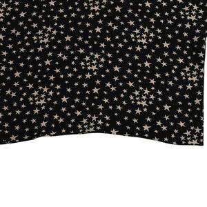 極美品 SAINT LAURENT PARIS サンローランパリ 星ワンピース スカートセットアップ ブラック ホワイト 401182 中古 4a002644