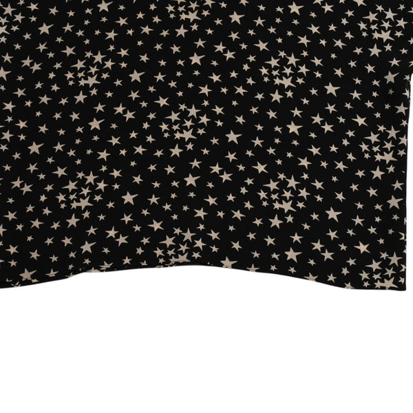 極美品 SAINT LAURENT PARIS サンローランパリ 星ワンピース スカートセットアップ ブラック ホワイト 401182 中古 4a002644