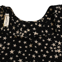 画像をギャラリービューアに読み込む, 極美品 SAINT LAURENT PARIS サンローランパリ 星ワンピース スカートセットアップ ブラック ホワイト 401182 中古 4a002644
