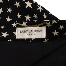 画像をギャラリービューアに読み込む, 極美品 SAINT LAURENT PARIS サンローランパリ 星ワンピース スカートセットアップ ブラック ホワイト 401182 中古 4a002644