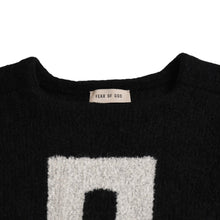 画像をギャラリービューアに読み込む, 極美品 Fear of God フィアオブゴッド ブラック グレー Boucle セーター ニット 8ロゴ サイズM 中古 4a003404