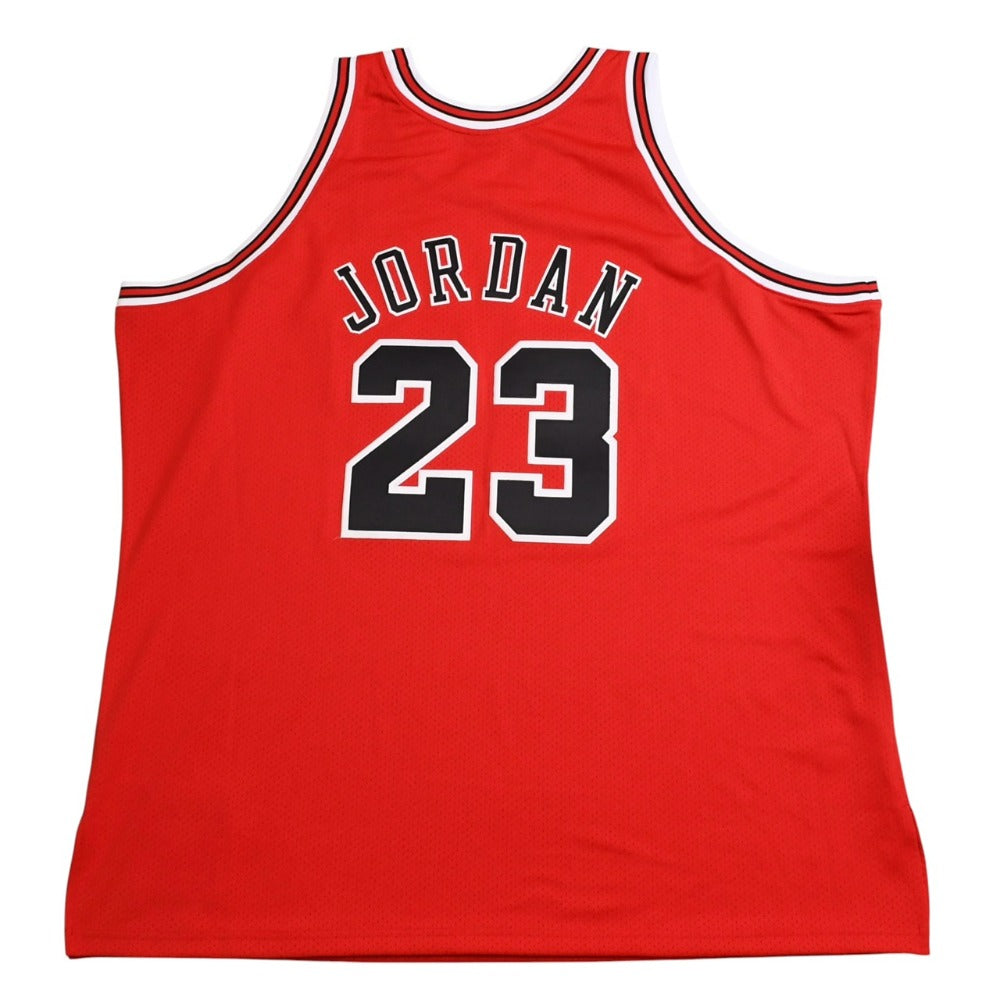 Like new Mitchell &  Ness Mitchell&ネChicago Bulls Game Jersey, Size 60 (4XL), Michael Jordan, 1997-98 NBA Finals, Used, 4a002306