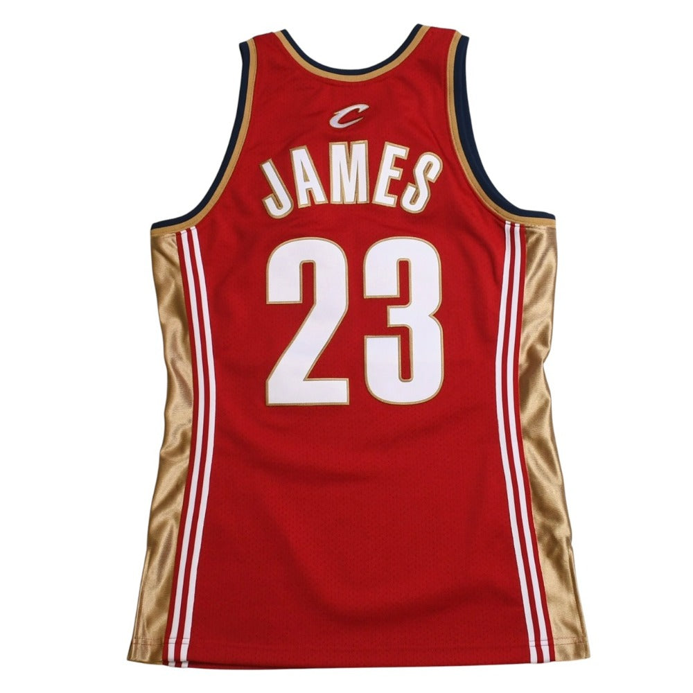 Like new Mitchell&Ness Mitchell &amp; Ness Swingman Jersey, Cleveland Cavaliers, LeBron James, #23, Size S, Red/White, Used, 4a002228
