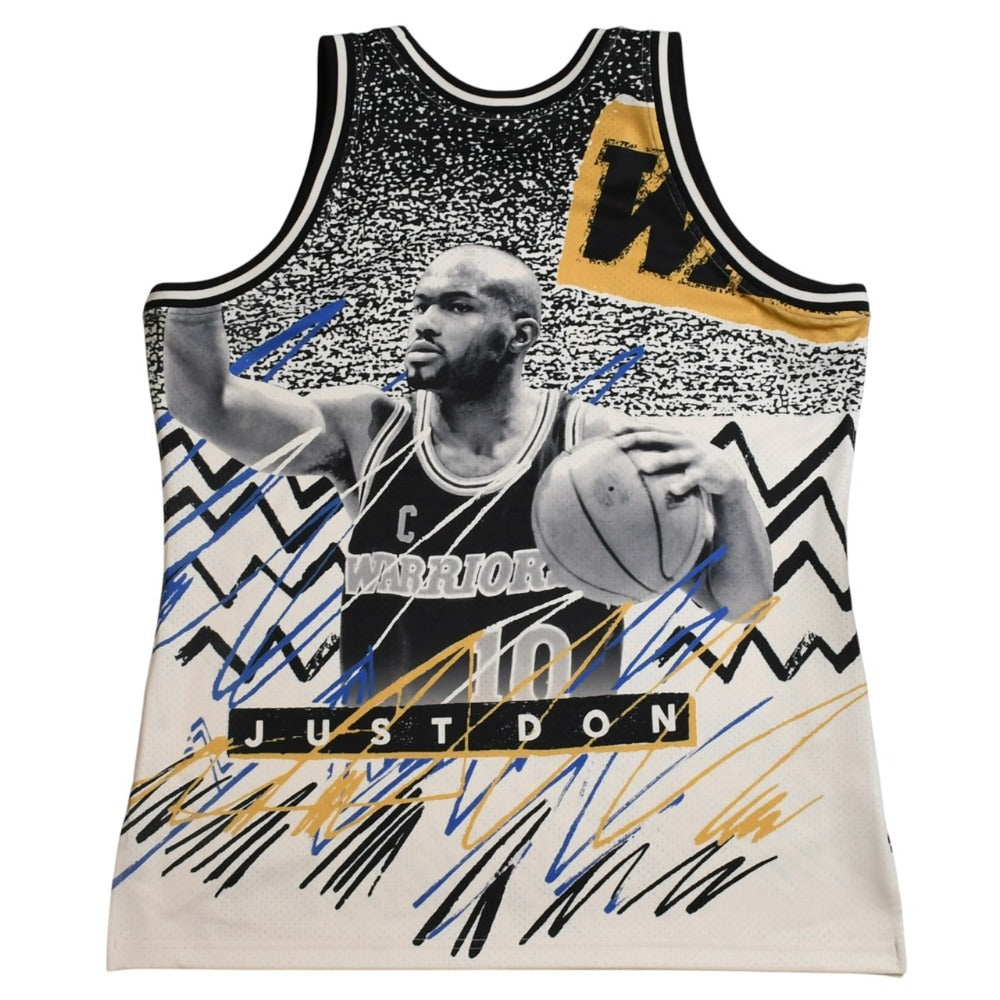 Like new Mitchell&Ness Just Don x Mitchell &amp; Ness Just Don Collaboration Sublimation Jersey, Limited Edition Reissue, Size XL, Used, 4a002309