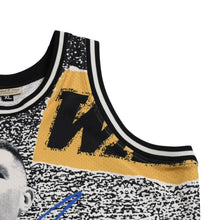 画像をギャラリービューアに読み込む, 新品同様 Mitchell&amp;Ness Just Don ミッチェルアンドネス ジャストドンコラボ サブリメントジャージ ゴールデンステートウォリアーズ クリスマリーン ペニーハーダウェイ タンクトップ 復刻限定 XLサイズ 中古 4a002309