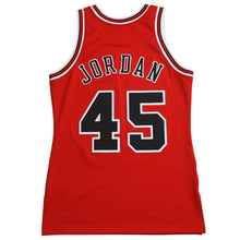 画像をギャラリービューアに読み込む, 新品同様 Mitchell &amp; Ness ミッチェル&amp;ネス シカゴ ブルズ ゲームジャージ サイズ36(S) マイケル ジョーダン レッド 1995 復刻 中古 4a002231