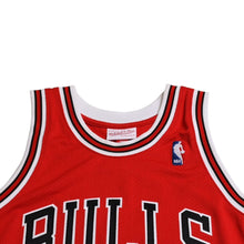 画像をギャラリービューアに読み込む, 新品同様 Mitchell &amp; Ness ミッチェル&amp;ネス シカゴ ブルズ ゲームジャージ サイズ36(S) マイケル ジョーダン レッド 1995 復刻 中古 4a002231
